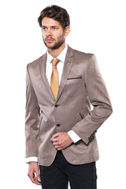 Beige Blazer With Patch Pockets | Wessi