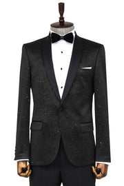 Shawl Lapel Slim Fit Blazer Men Prom Blazer - Wessi