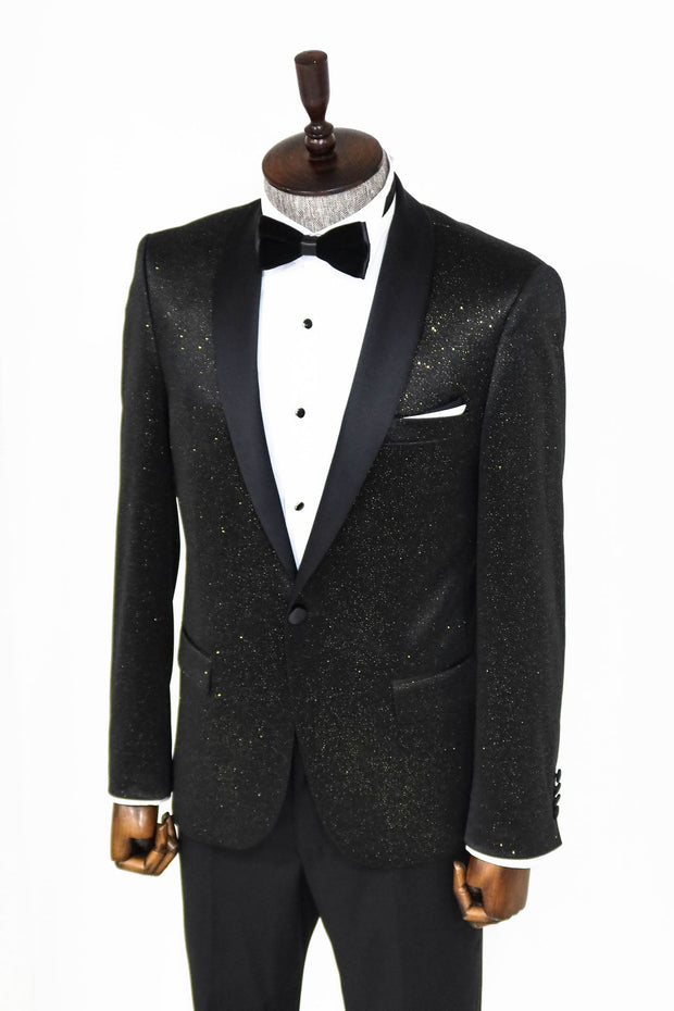 Shawl Lapel Slim Fit Blazer Men Prom Blazer - Wessi