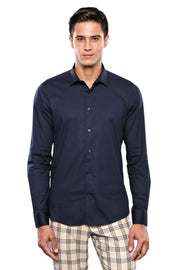 Navy Blue Men's Shirt | Wessi