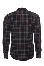 Plaid Black Men Lumberjack Shirt - Wessi