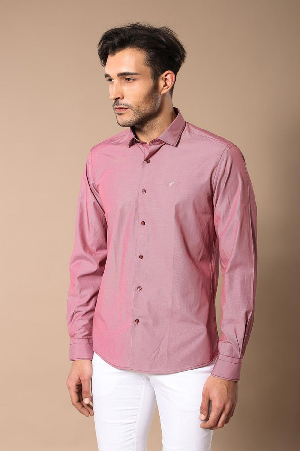 Burgundy Men's Shirt | Wessi