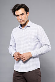 Plaid Blue Men's Shirt | Wessi