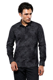 Floral Black Shirt | Wessi