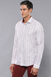 Light Red Checked Shirt - Wessi