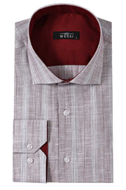 Light Red Checked Shirt - Wessi