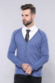 Blue Cotton Knitwear - Wessi