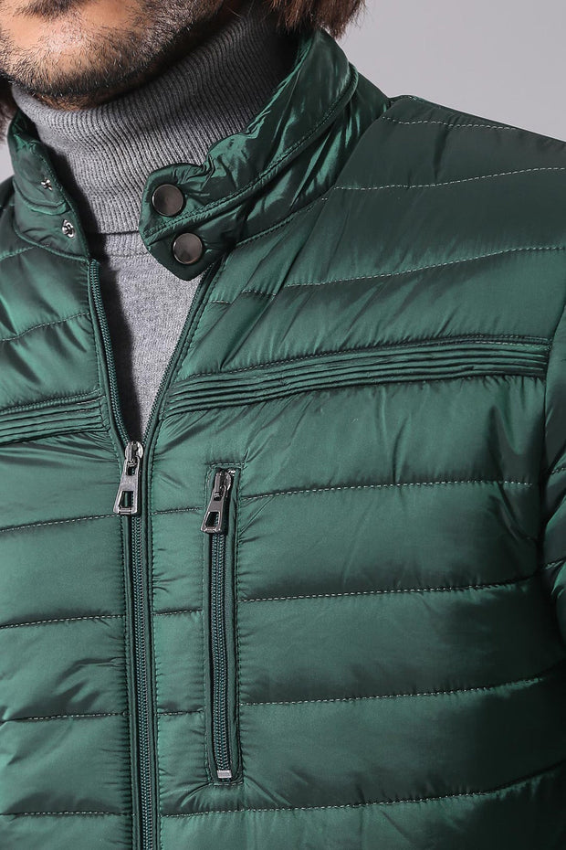 Green Down Men Coat - Wessi