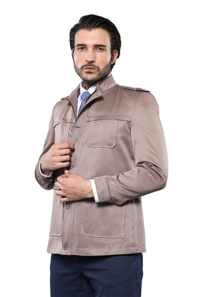 Men's Beige Trench Coat | Wessi