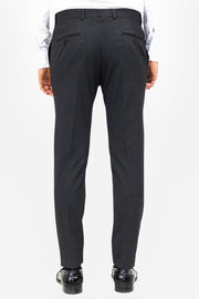 Plain Dark Grey Men Pants - Wessi