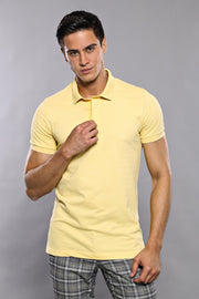 Polo Plain Yellow T-Shirt | Wessi