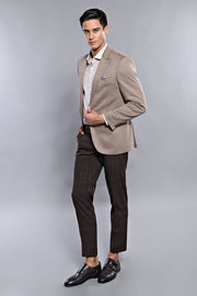 Beige Men's Jacket - Wessi