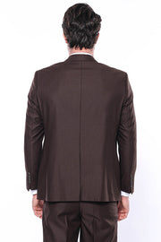 Brown 4 Drop Regular Suit | Wessi