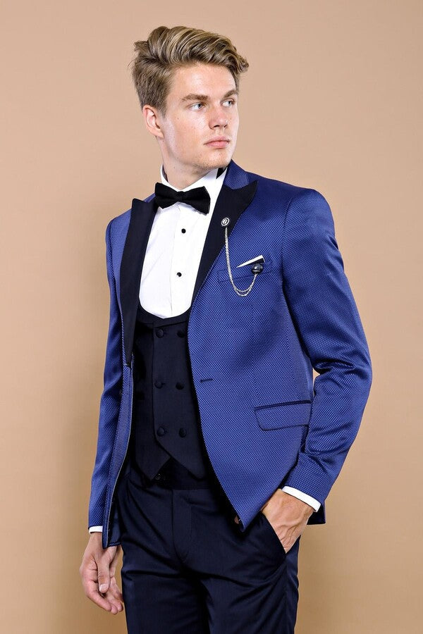 Indigo Blue Wedding Suit for Men | Wessi