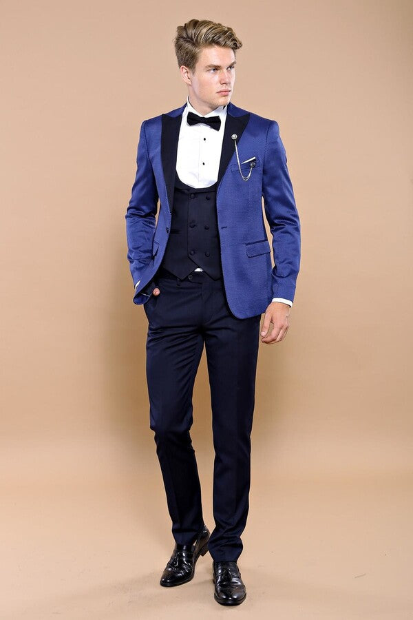 Indigo Blue Wedding Suit for Men | Wessi