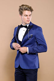 Indigo Blue Wedding Suit for Men | Wessi