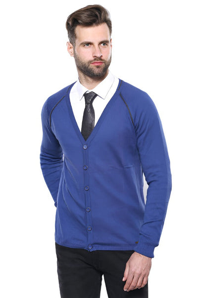 Indigo Cotton Men's Knitwear - Wessi