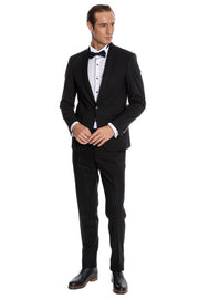 Navy Blue Shawl Lapel Tuxedo | Wessi