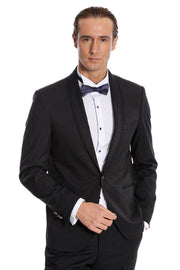 Navy Blue Shawl Lapel Tuxedo | Wessi