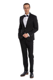 Navy Blue Shawl Lapel Tuxedo | Wessi