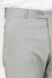 Plaid Grey Men Pants - Wessi