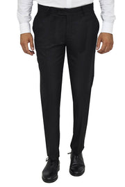 Plain Black Men Pants - Wessi