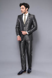 Shiny Anthracite Men's Suit | Wessi