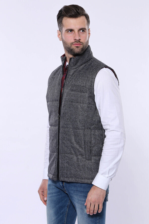 Two-Sided Black Waistcoat | Wessi - Wessi