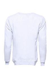 White Skulls Printed Sweatshirt - Wessi