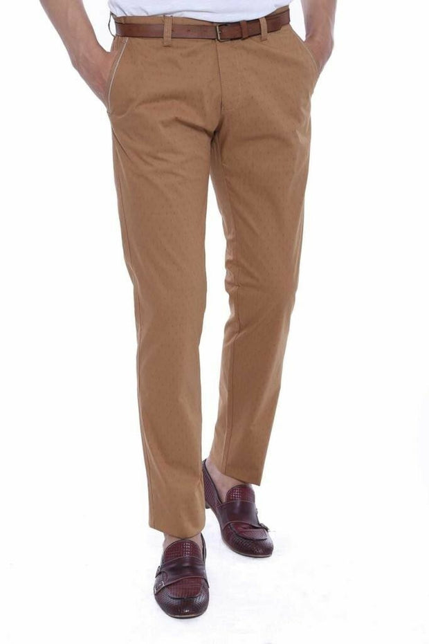 5 Pockets Light Brown Pants