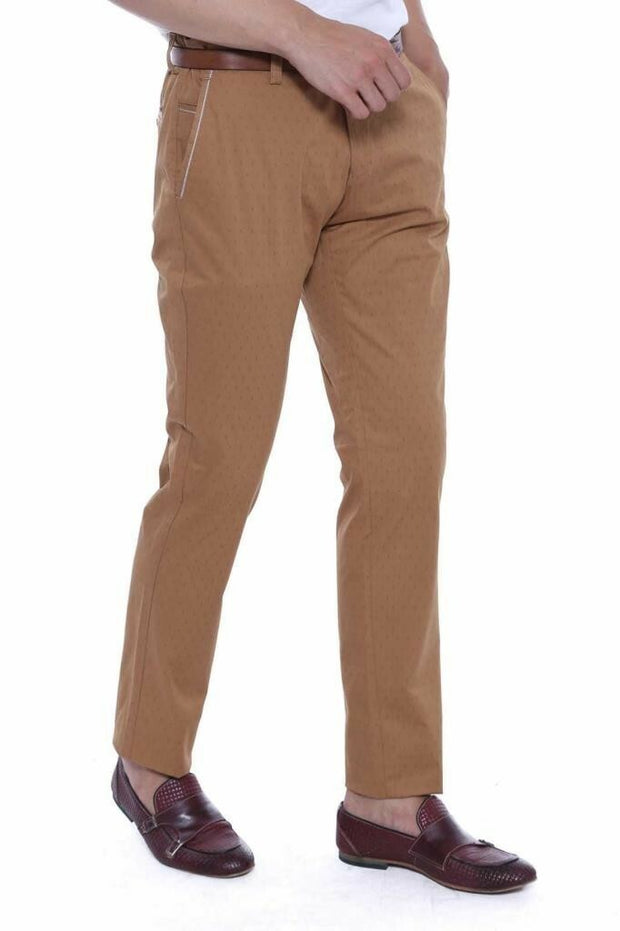 5 Pockets Light Brown Pants