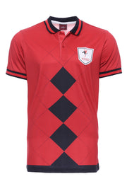 Bordo Polo Yaka BaklavalÄ± Desen Futgolf T-shirt 3xl, Footgolf T-Shirts, Futgolf, L, M, Patterned, Polo, S, Sport, T-Shirt, XL T-ShirtFootgolf T-Shirts - wessi