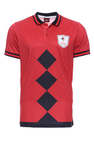 Bordo Polo Yaka BaklavalÄ± Desen Futgolf T-shirt 3xl, Footgolf T-Shirts, Futgolf, L, M, Patterned, Polo, S, Sport, T-Shirt, XL T-ShirtFootgolf T-Shirts - wessi