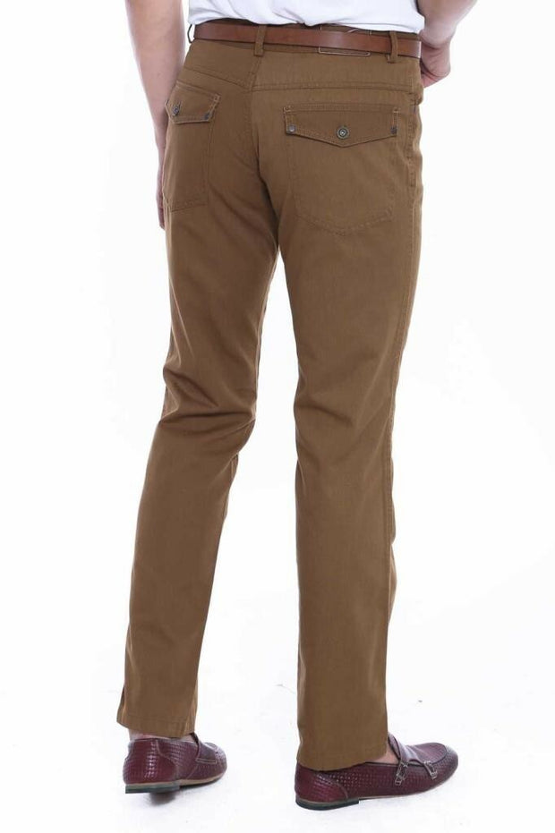 Brown Suede Pants 28, 3-piece-suit, 30, 32, 34, 38, 40, Basic, Beige, Brown, Cachet Pant, Casual, Cream, Daily, Modern Fit, Office, Plain, Slim Fit, Suede, Trouser OutletTrousers - wessi