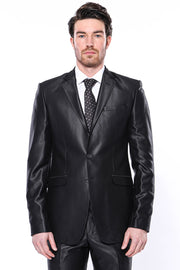 8 Drop Shiny Black Suit | Wessi