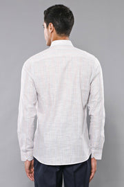 Beige Checked Shirt | Wessi