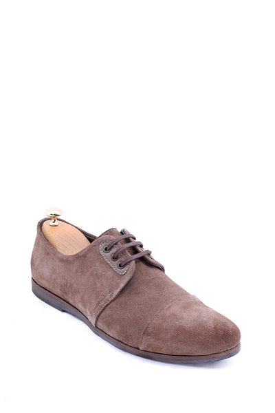 Beige Suede Casual Shoes | Wessi