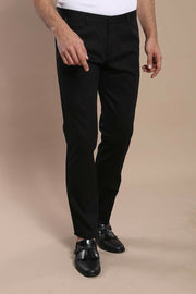 Black Cotton Pants | Wessi