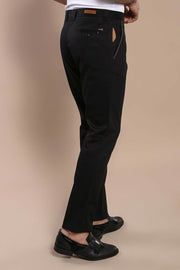 Black Cotton Pants | Wessi