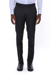 Black Plain Trousers