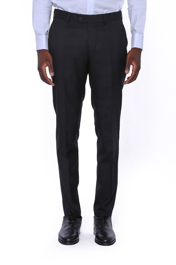 Black Plain Trousers