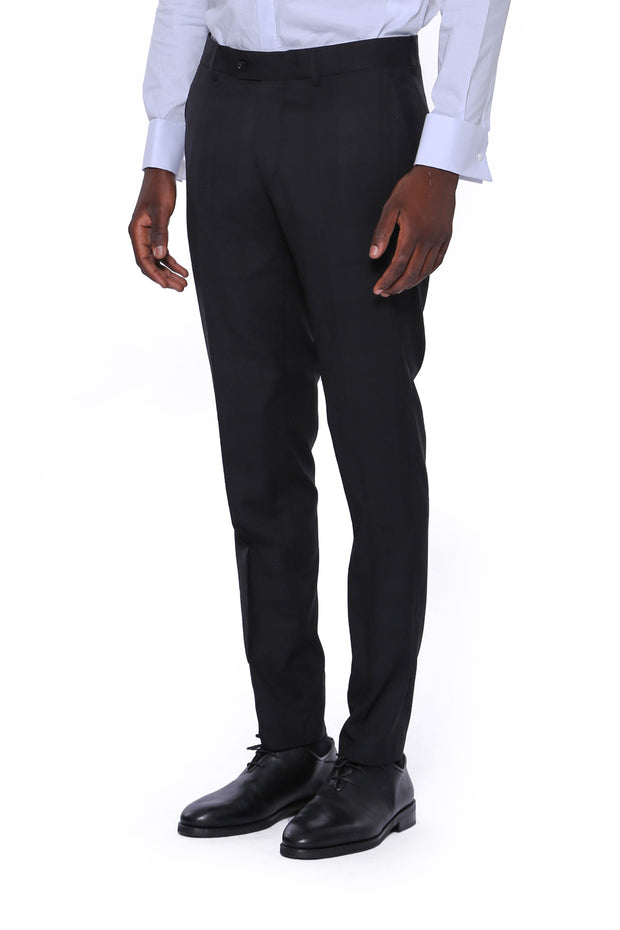 Black Plain Trousers