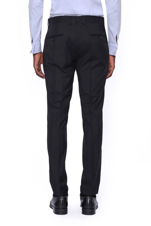 Black Plain Trousers