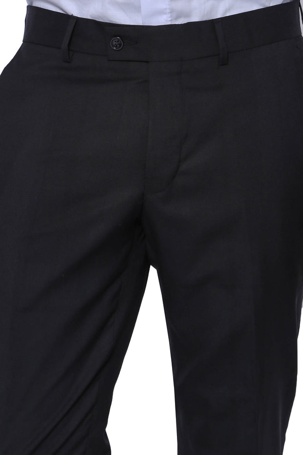 Black Plain Trousers