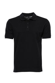 Black Polo Collar T-shirt