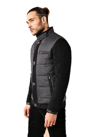 Black Quilted Coat