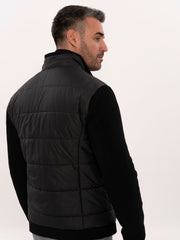 Black Quilted Coat