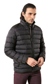 Black Short Men Down Jacket | Wessi