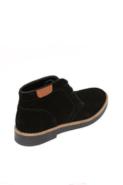 Black Suede Men's Boots | Wessi