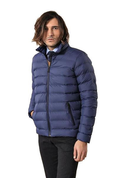 Blue Men Down Jacket | Wessi